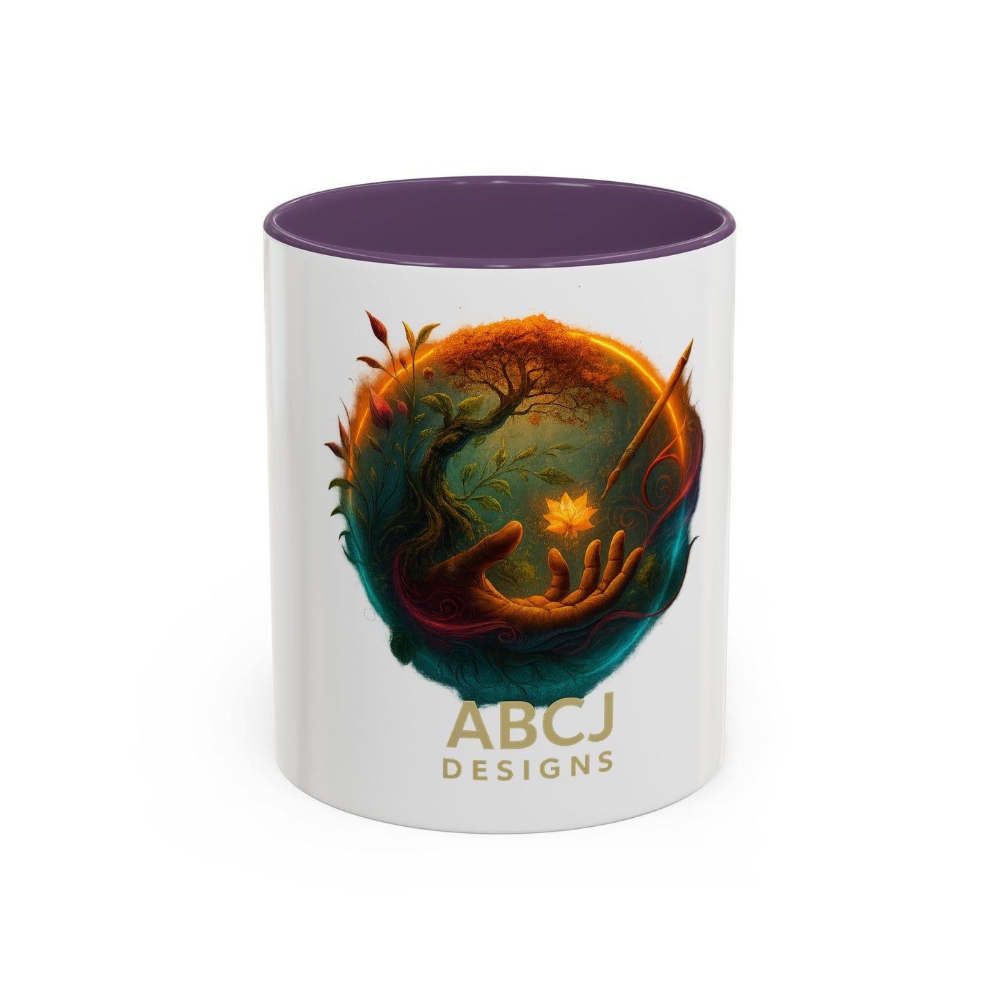 Accent Coffee Mug (11, 15oz) - ABCJ Designs