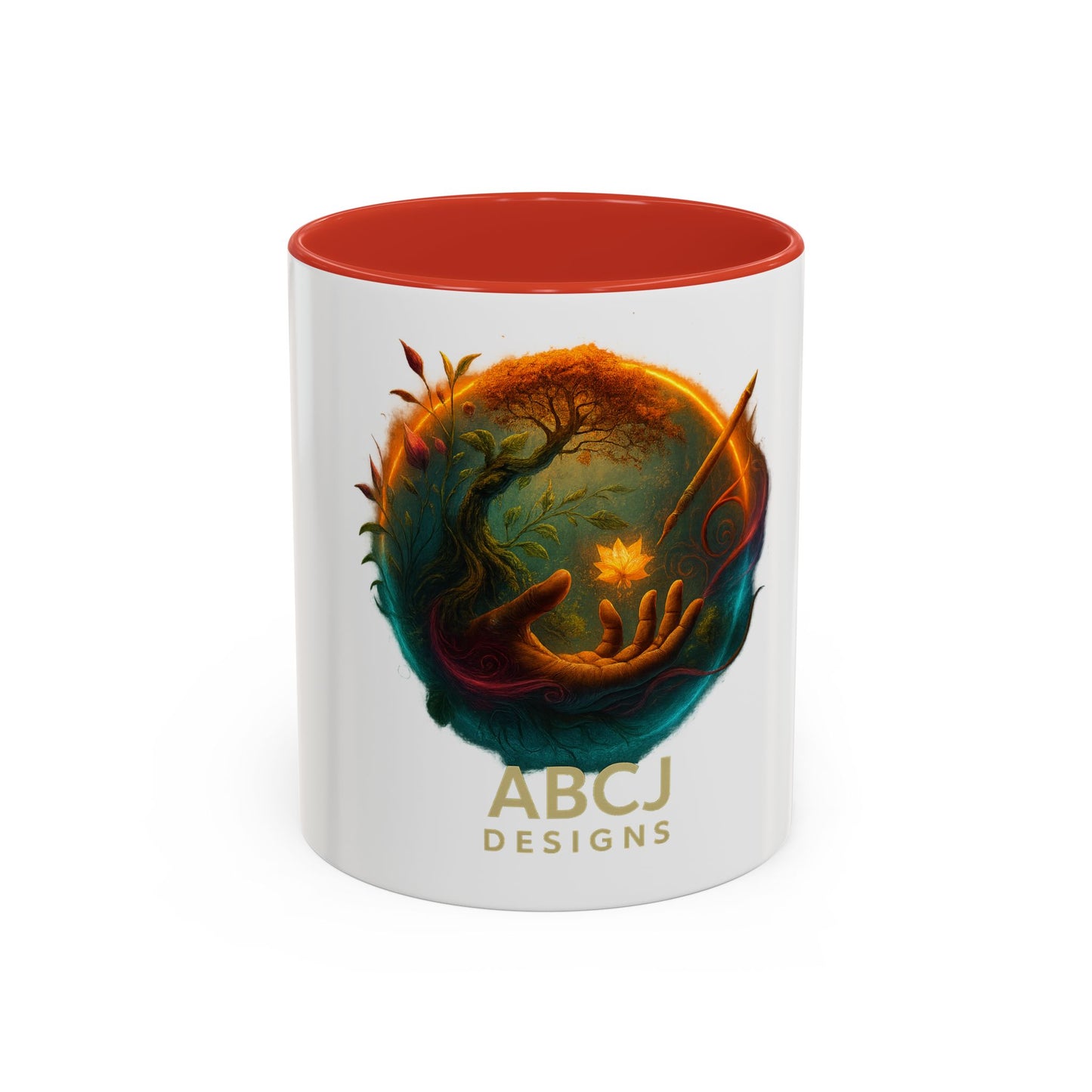 Accent Coffee Mug (11, 15oz) - ABCJ Designs