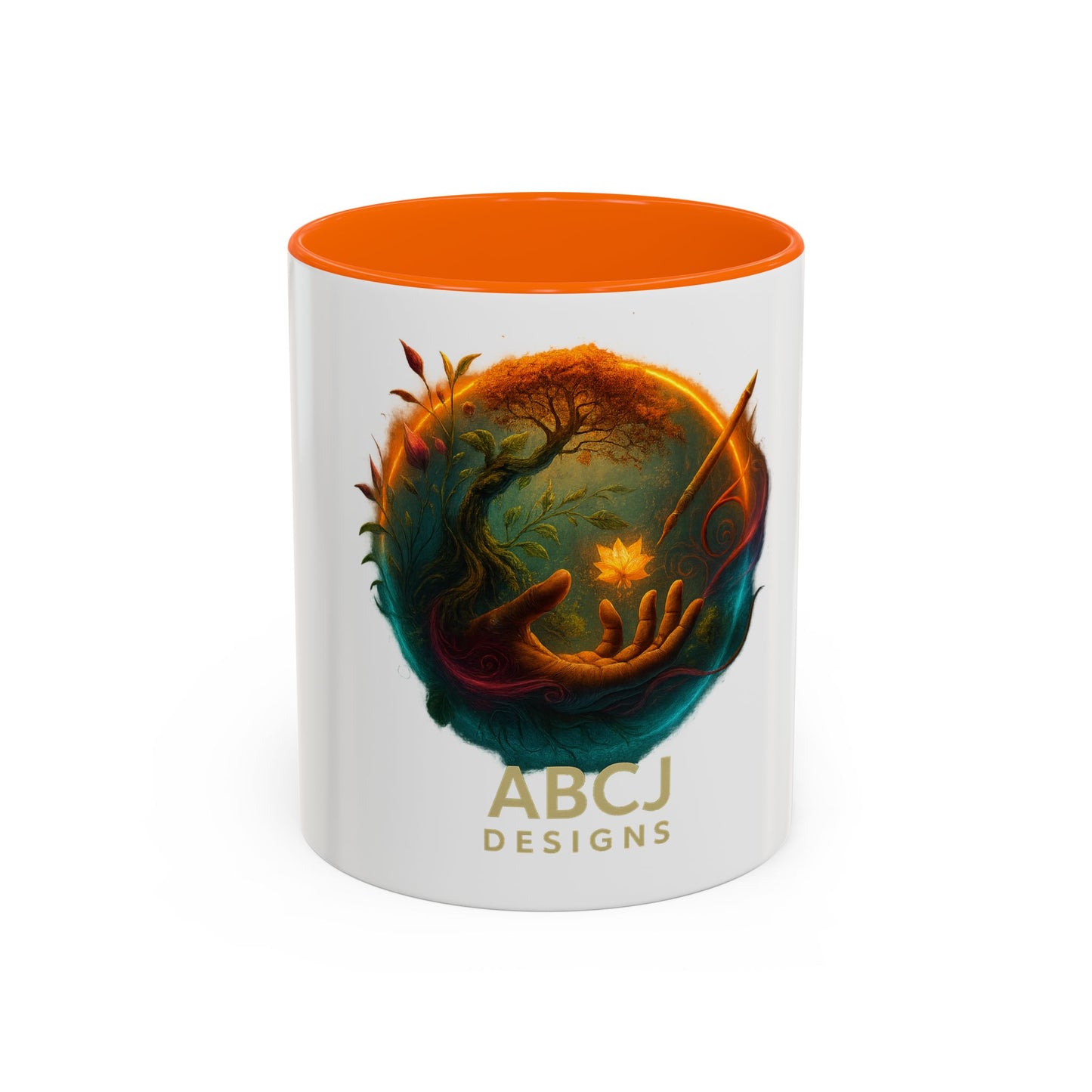 Accent Coffee Mug (11, 15oz) - ABCJ Designs