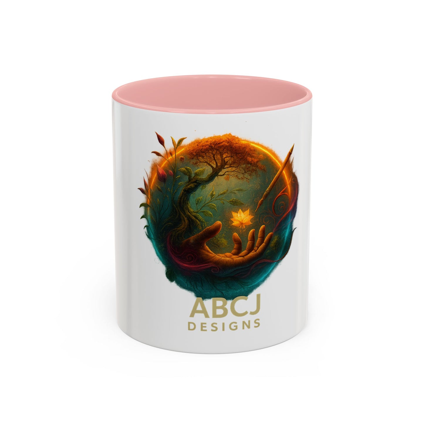 Accent Coffee Mug (11, 15oz) - ABCJ Designs