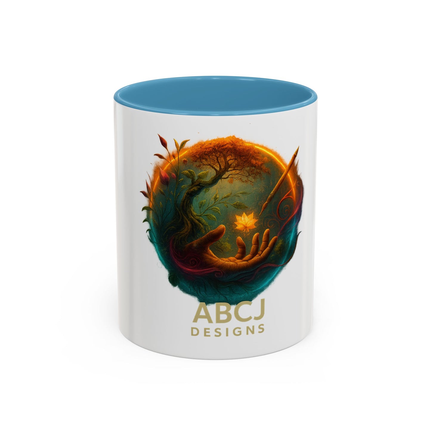 Accent Coffee Mug (11, 15oz) - ABCJ Designs