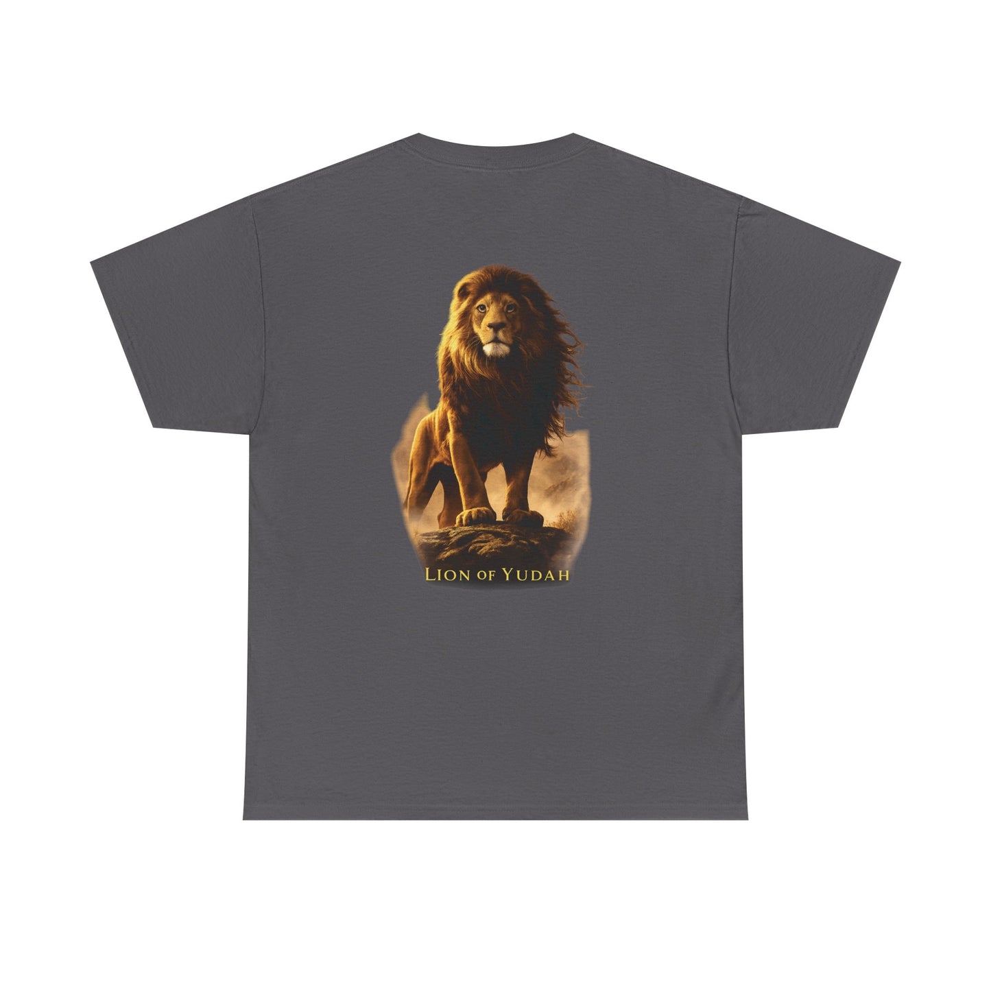 Yahuah Lion Tee — "Lion of Yahuah" Spiritual Faith Graphic T-Shirt