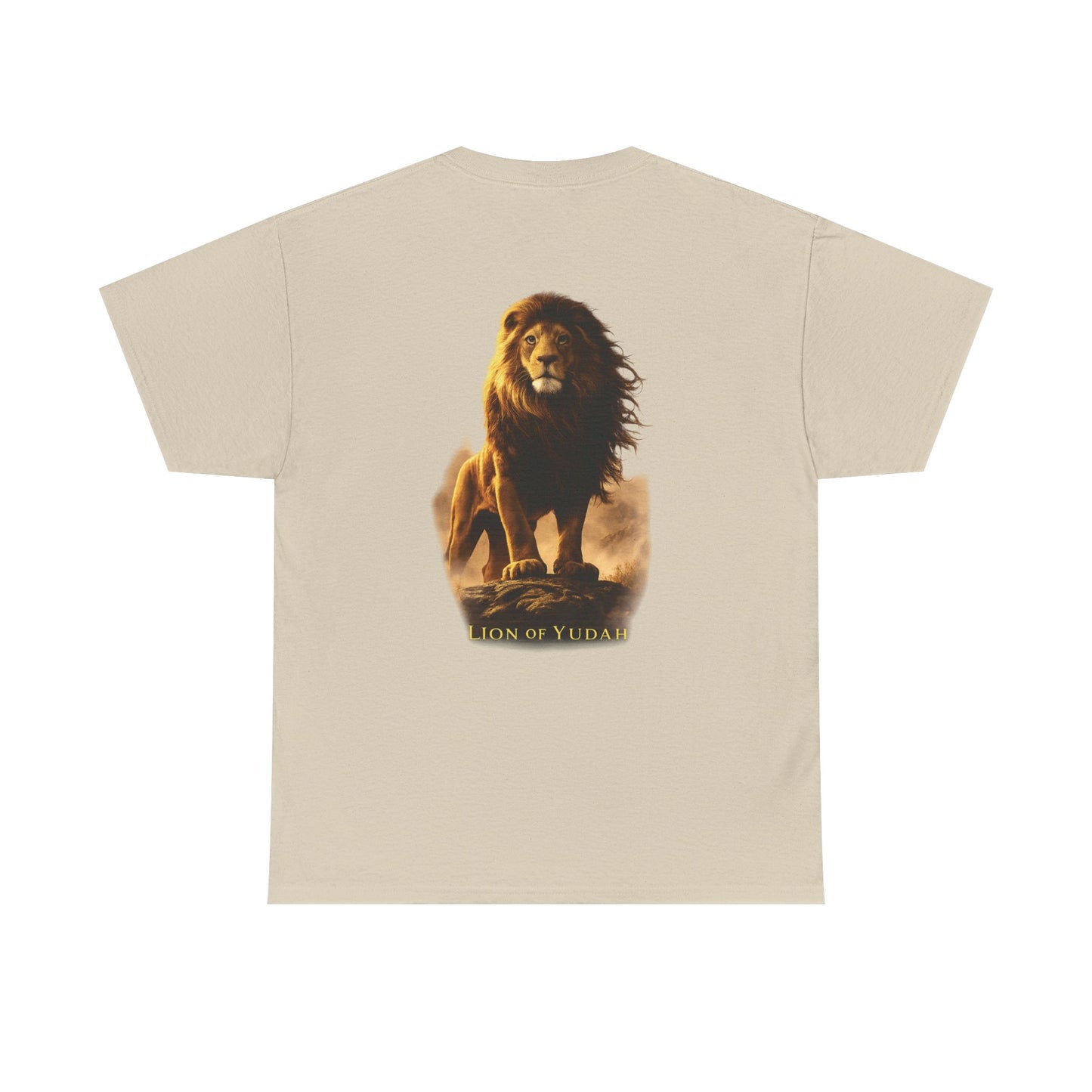 Yahuah Lion Tee — "Lion of Yahuah" Spiritual Faith Graphic T-Shirt